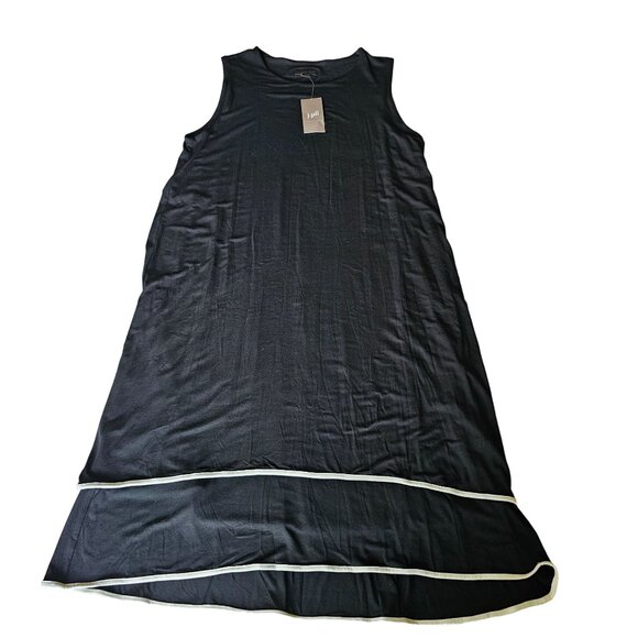 NWT J.Jill Black and White Sheeth Dress A Line size S - Picture 2 of 13